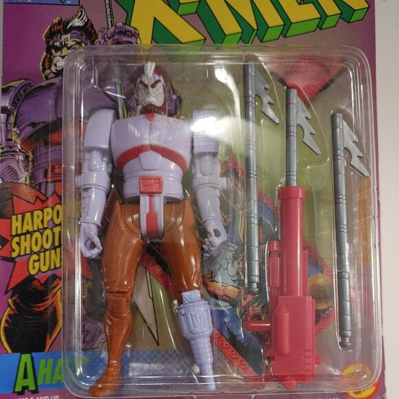 NIP 1993 ToyBiz Marvel The Uncanny X-Men AHAB Action Figure New - Picture 8 of 14
